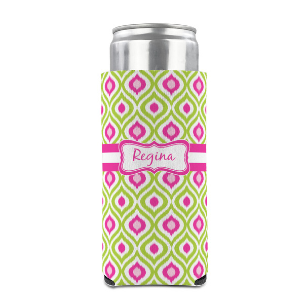 Ogee Ikat 12oz Tall Can Sleeve - FRONT (on can)