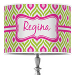 Ogee Ikat Drum Lamp Shade (Personalized)