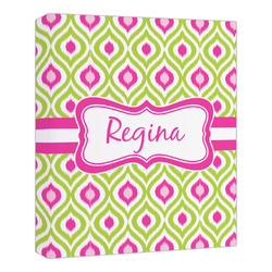 Ogee Ikat Canvas Print - 20x24 (Personalized)