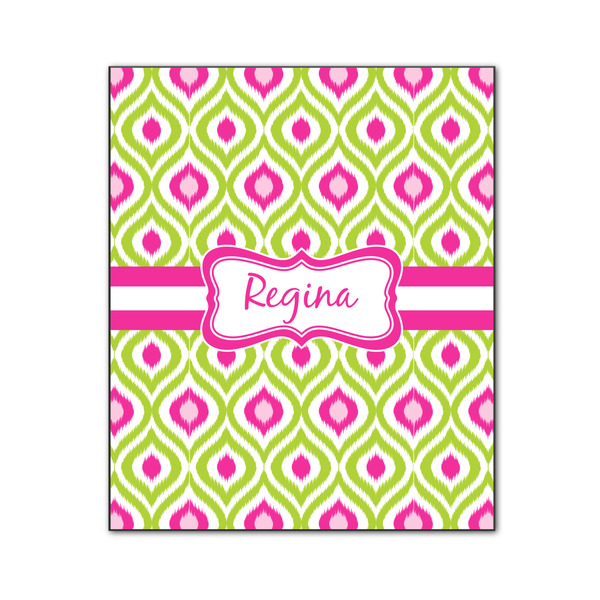 Ogee Ikat 20x24 Wood Print - Front View