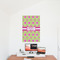 Ogee Ikat 24x36 - Matte Poster - On the Wall