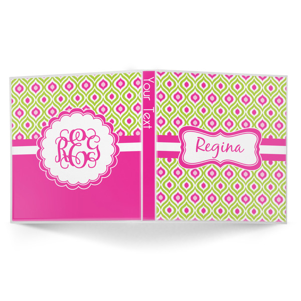 Ogee Ikat 3-Ring Binder Approval- 1in
