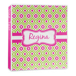Ogee Ikat 3-Ring Binder - 1 inch (Personalized)