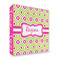 Ogee Ikat 3 Ring Binder - Full Wrap - 2" (Personalized)