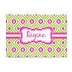 Ogee Ikat 4' x 6' Indoor Area Rug (Personalized)