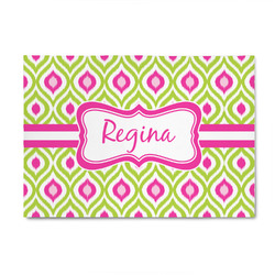 Ogee Ikat 4' x 6' Indoor Area Rug (Personalized)