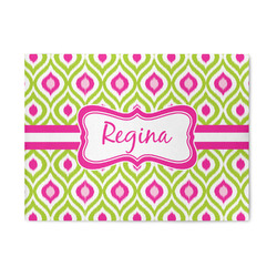 Ogee Ikat Area Rug (Personalized)