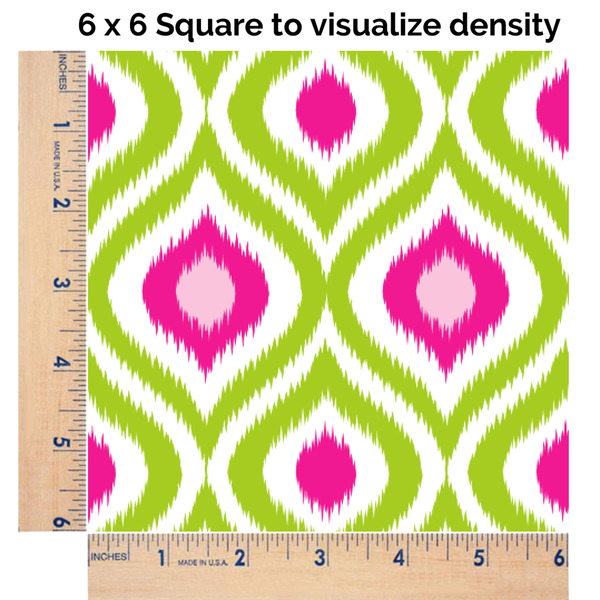Ogee Ikat 6x6 Swatch of Fabric