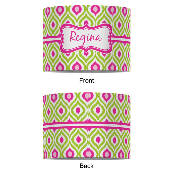 Ogee Ikat 8" Drum Lampshade - APPROVAL (Fabric)