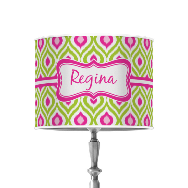Custom Ogee Ikat 8" Drum Lamp Shade - Poly-film (Personalized)