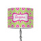 Ogee Ikat 8" Drum Lamp Shade - Poly-film (Personalized)