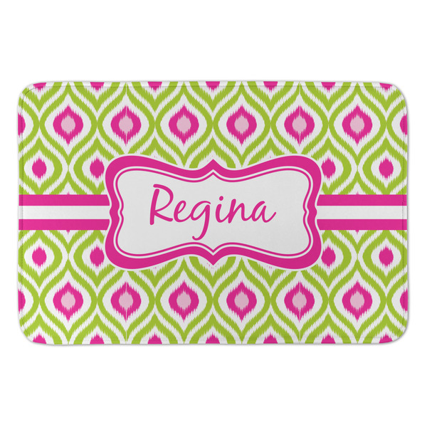 Custom Ogee Ikat Anti-Fatigue Kitchen Mat (Personalized)