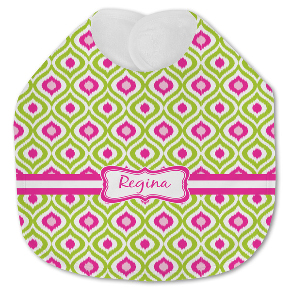 Ogee Ikat Baby Bib - AFT closed