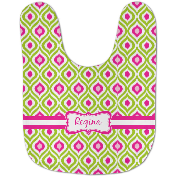 Ogee Ikat Baby Bib - AFT flat
