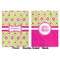 Ogee Ikat Baby Blanket (Double Sided - Printed Front and Back)