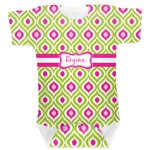 Ogee Ikat Baby Bodysuit (Personalized)