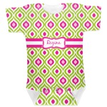 Ogee Ikat Baby Bodysuit (Personalized)