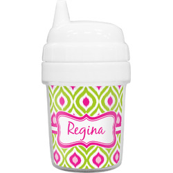 Ogee Ikat Baby Sippy Cup (Personalized)