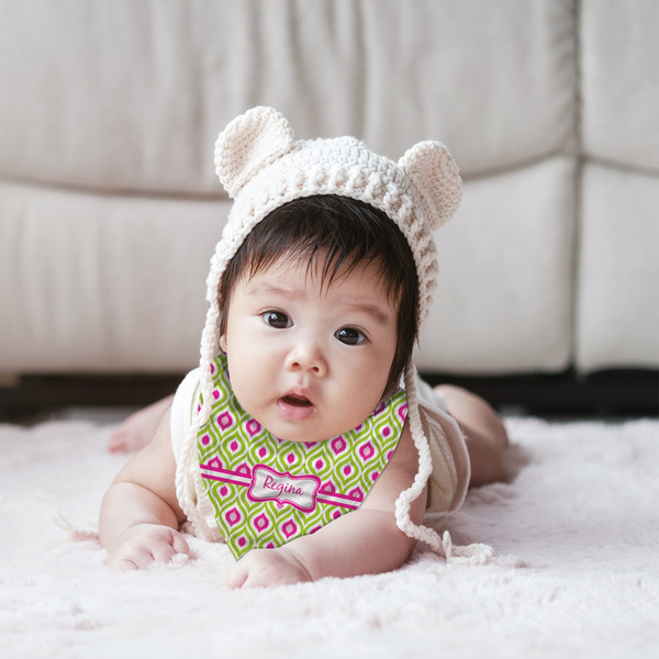 Ogee Ikat Bandana Bib - (Lifestyle 2 girl)