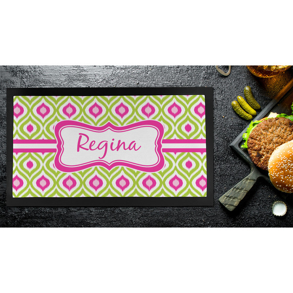 Ogee Ikat Bar Mat - Small - LIFESTYLE