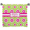 Ogee Ikat Bath Towel (Personalized)