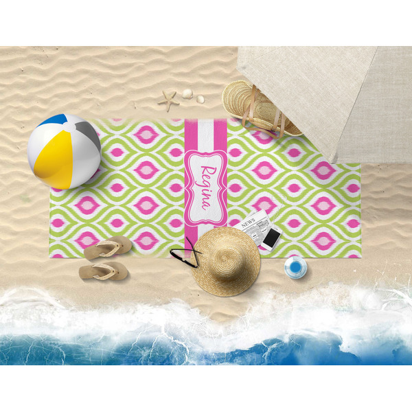 Ogee Ikat Beach Towel Lifestyle
