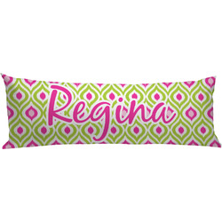 Ogee Ikat Body Pillow Case (Personalized)