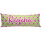 Ogee Ikat Body Pillow Case (Personalized)
