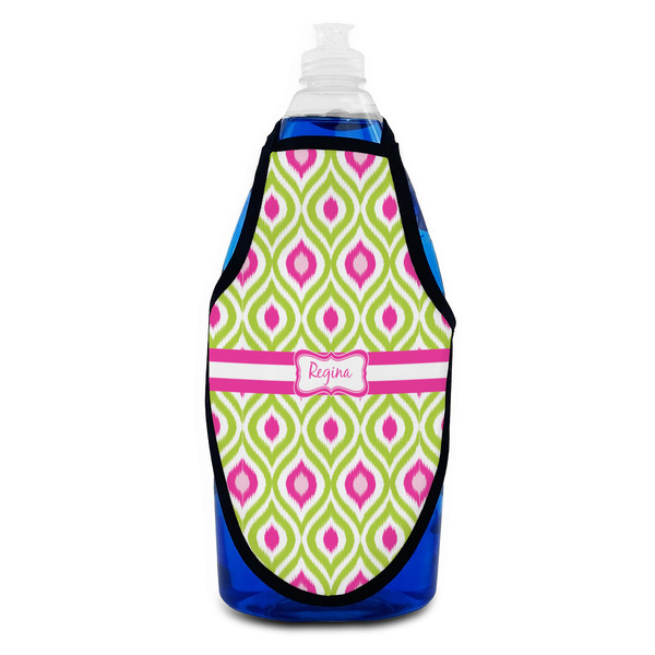 Ogee Ikat Bottle Apron - Soap - FRONT