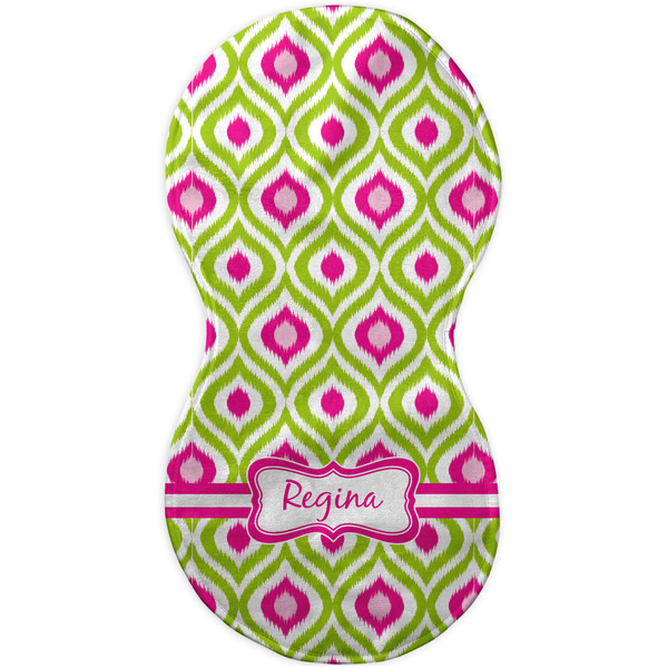 Ogee Ikat Burp Peanut Shaped Flat