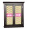 Ogee Ikat Cabinet Decals