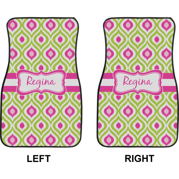 Ogee Ikat Car Mat Front - Approval