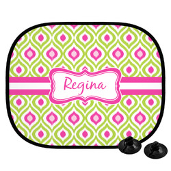 Ogee Ikat Car Side Window Sun Shade (Personalized)