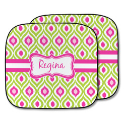 Ogee Ikat Car Sun Shade - Two Piece (Personalized)