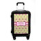 Ogee Ikat Carry On Hard Shell Suitcase (Personalized)