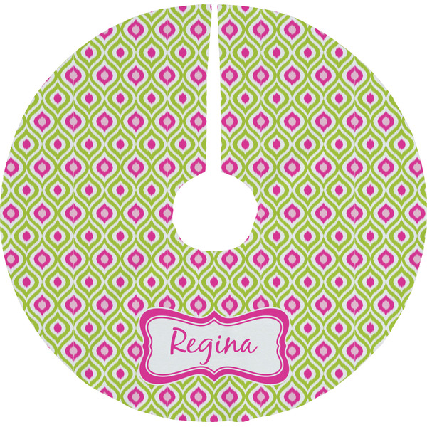 Custom Ogee Ikat Tree Skirt (Personalized)