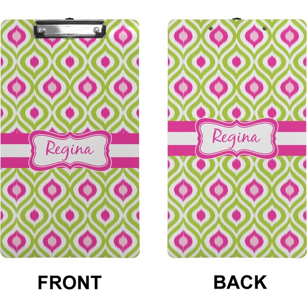 Ogee Ikat Clipboard (Legal) (Front + Back)