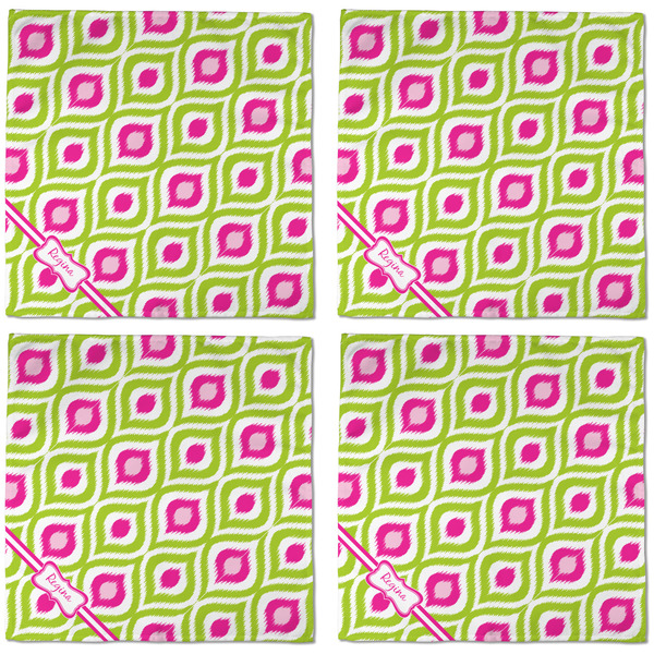 Ogee Ikat Cloth Napkins - Personalized Dinner (APPROVAL) Set of 4