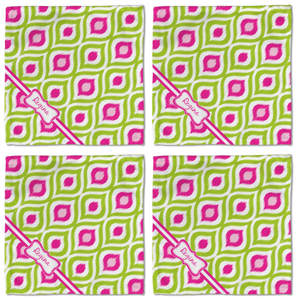 Ogee Ikat Cloth Napkins - Personalized Lunch (APPROVAL) Set of 4