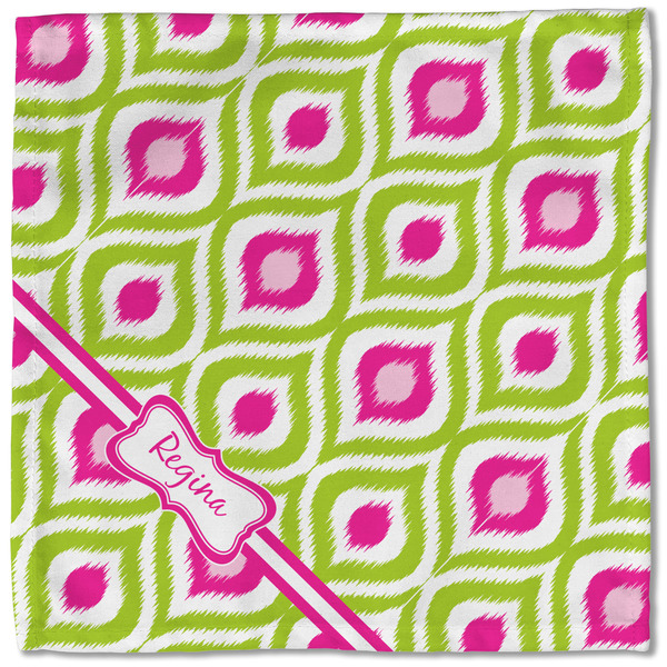Ogee Ikat Cloth Napkins - Personalized Lunch (Single Full Open)