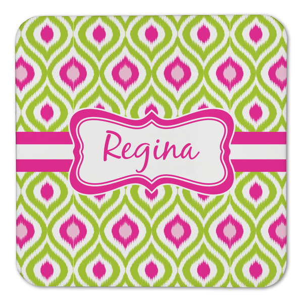 Ogee Ikat Coaster Set - FRONT (one)