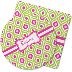 Ogee Ikat Rubber Backed Coaster (Personalized)