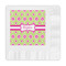 Ogee Ikat Embossed Decorative Napkin - Front View