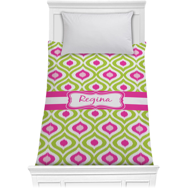 Ogee Ikat Comforter (Twin)
