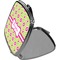 Ogee Ikat Compact Mirror (Side View)