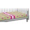 Ogee Ikat Crib Fitted Sheet (Personalized)