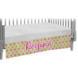 Ogee Ikat Crib Skirt (Personalized)