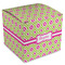Ogee Ikat Cube Favor Gift Box - Front/Main