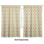 Ogee Ikat Curtain Panel - Custom Size
