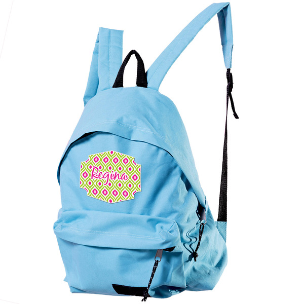 Ogee Ikat Custom Shape Iron On Patches - XL single APPROVAL